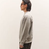 Yoko Sakamoto Athletic Sweater, Heather Gray
