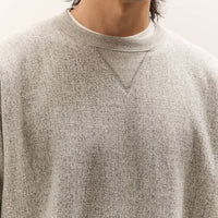 Yoko Sakamoto Athletic Sweater, Heather Gray