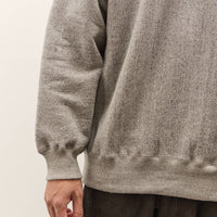 Yoko Sakamoto Athletic Sweater, Heather Gray