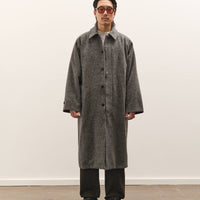 Yoko Sakamoto Bal Collar Jacket, Charcoal Gray