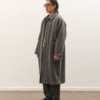 Yoko Sakamoto Bal Collar Jacket, Charcoal Gray