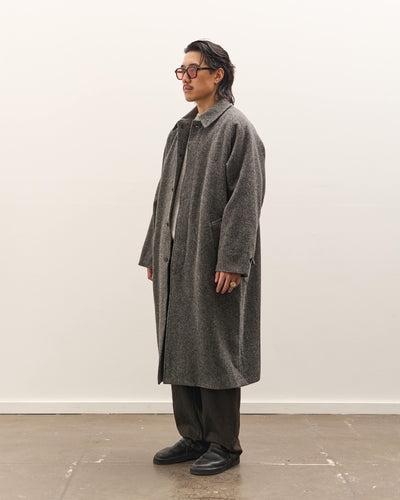 Yoko Sakamoto Bal Collar Jacket, Charcoal Gray