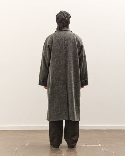 Yoko Sakamoto Bal Collar Jacket, Charcoal Gray