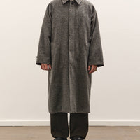 Yoko Sakamoto Bal Collar Jacket, Charcoal Gray