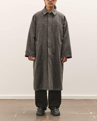 Yoko Sakamoto Bal Collar Jacket, Charcoal Gray