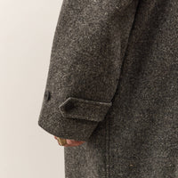 Yoko Sakamoto Bal Collar Jacket, Charcoal Gray