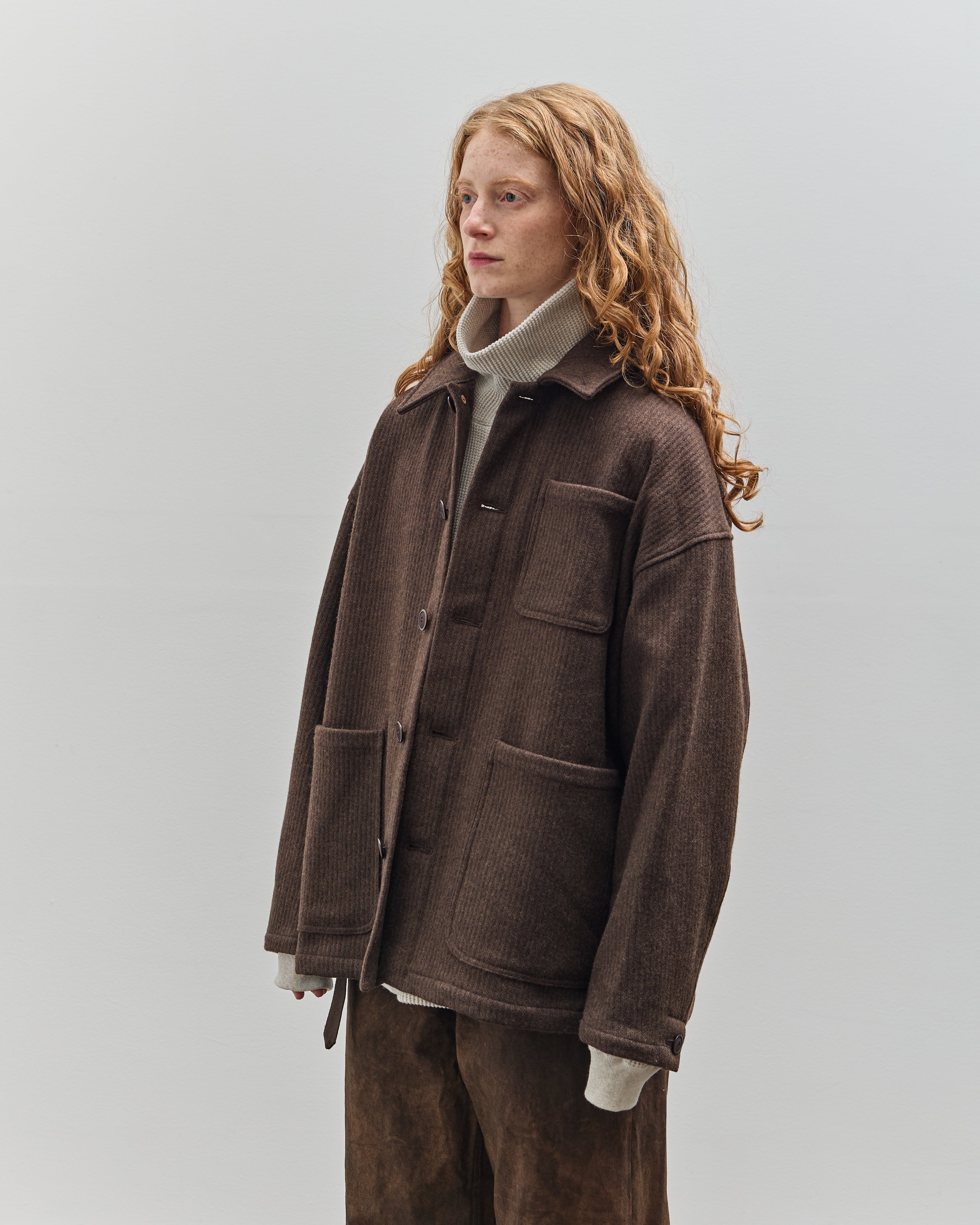 【YOKO SAKAMOTO】DRIZZLER JACKET_BROWN YokoSakamotoDrizzlerJacket_Bro