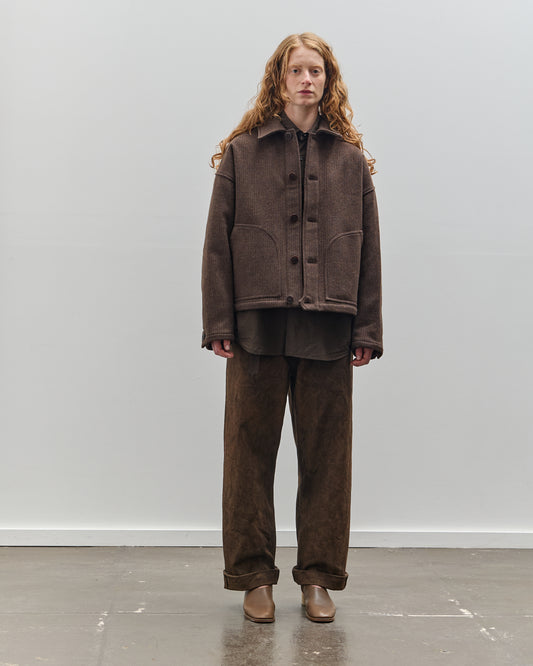 Yoko Sakamoto Beach Cloth Blouson, Brown