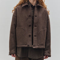 Yoko Sakamoto Beach Cloth Blouson, Brown