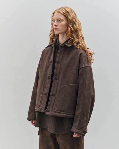 Yoko Sakamoto Beach Cloth Blouson, Brown