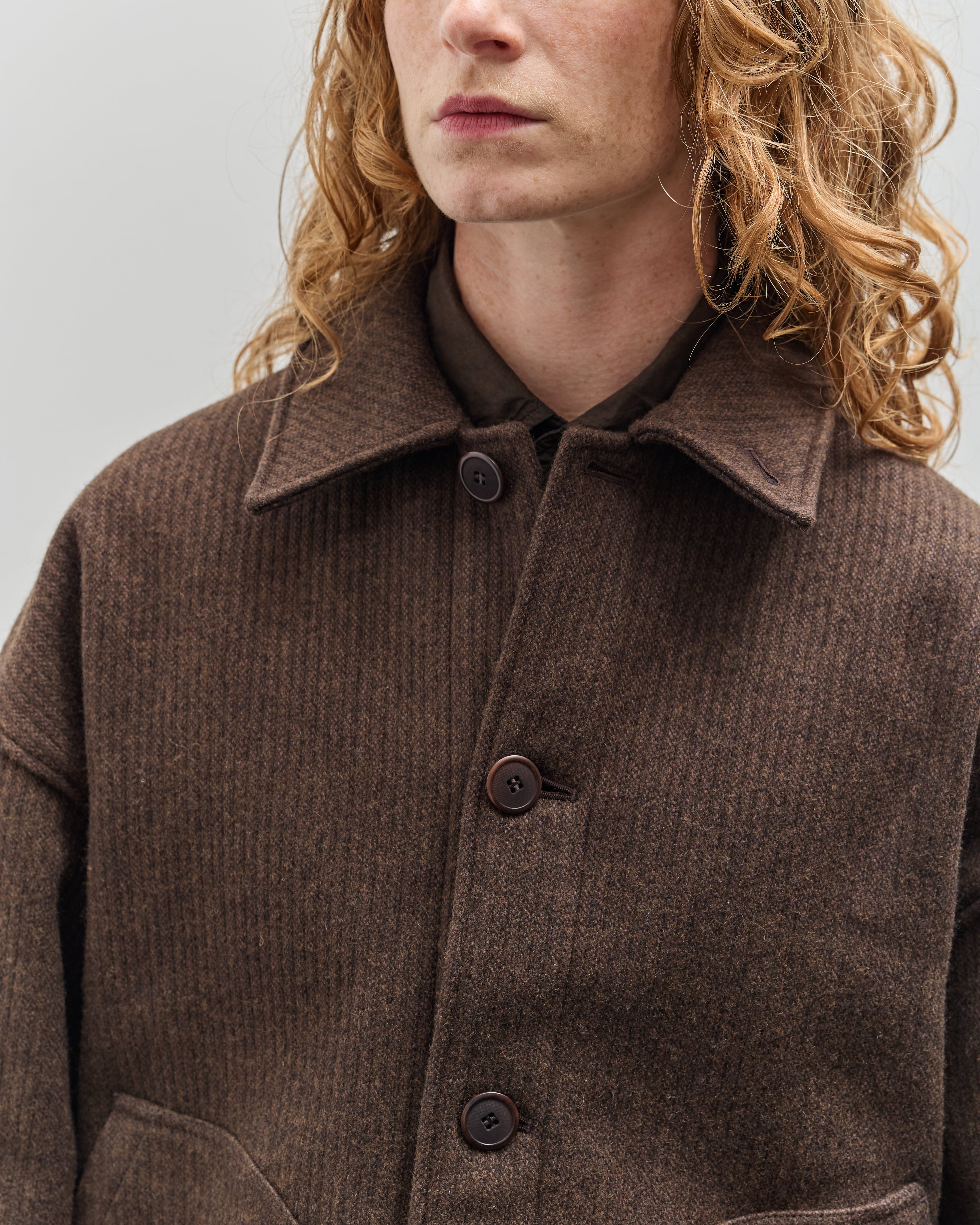 Yoko Sakamoto Beach Cloth Blouson, Brown – Glasswing