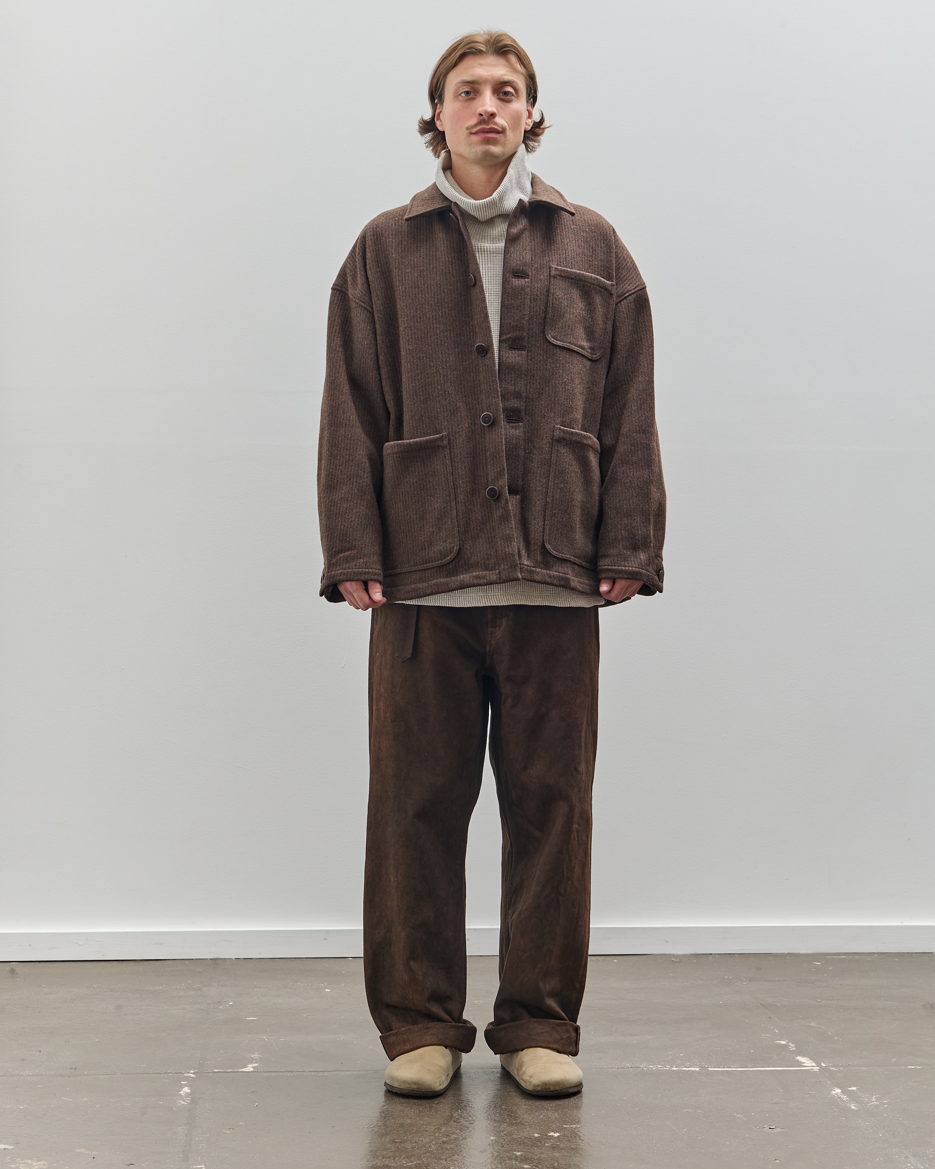 Yoko Sakamoto Unisex Beach Cloth Jacket, Brown – Glasswing