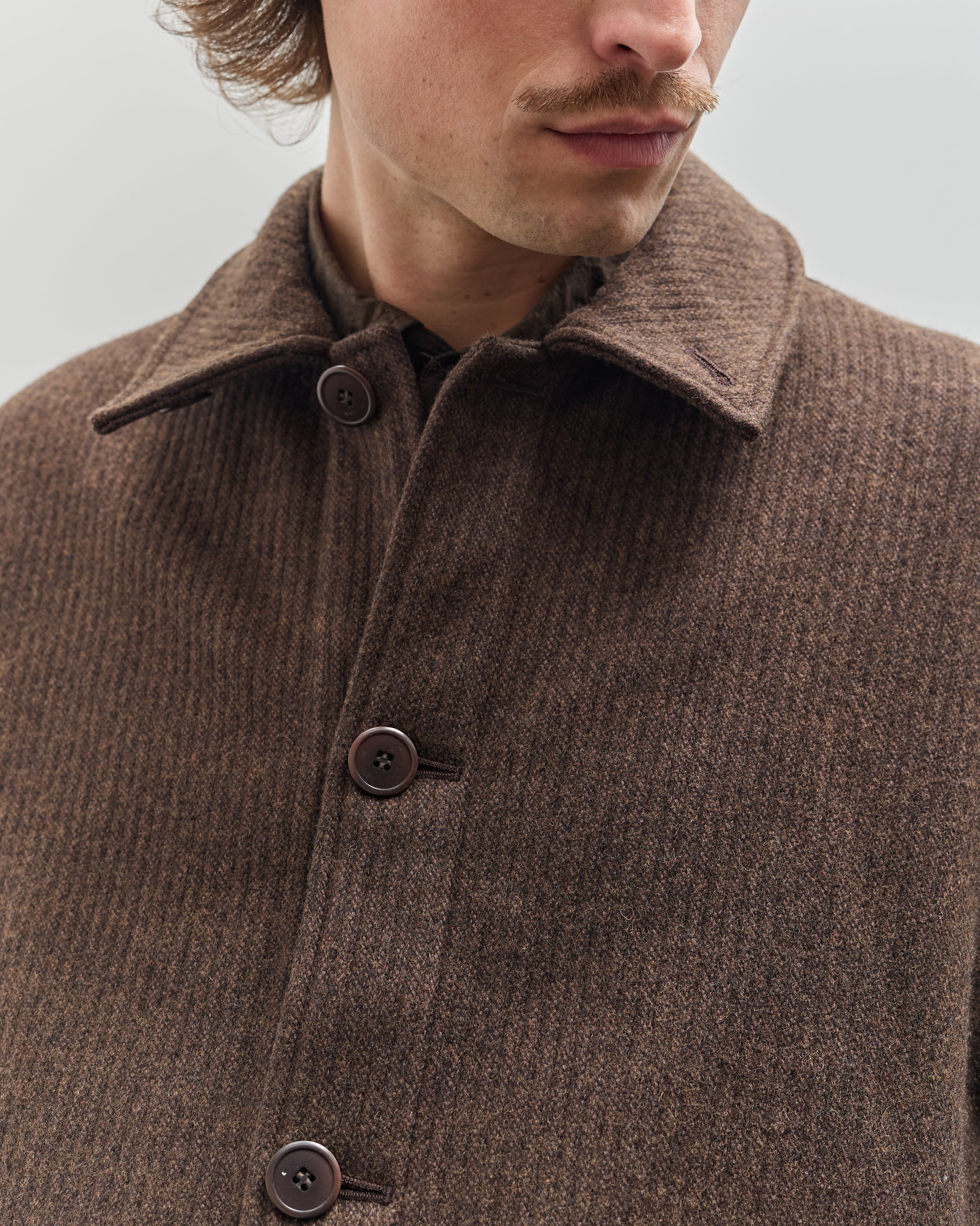 Yoko Sakamoto Unisex Beach Cloth Blouson, Brown – Glasswing