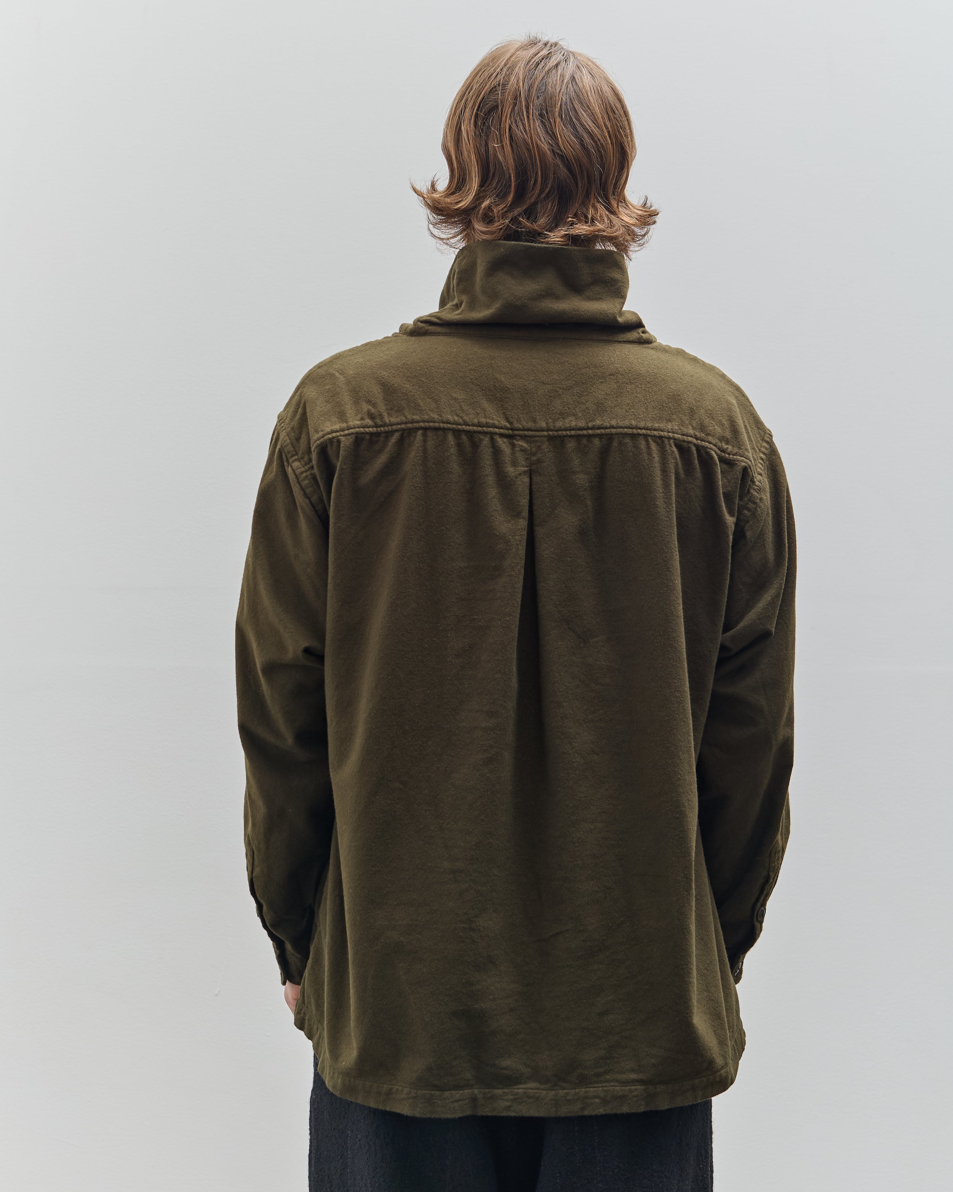 Yoko Sakamoto Unisex Brushed Cotton High Neck Pullover