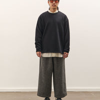 Yoko Sakamoto Crew Neck Pullover, Black