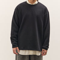 Yoko Sakamoto Crew Neck Pullover, Black