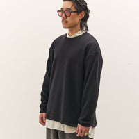 Yoko Sakamoto Crew Neck Pullover, Black