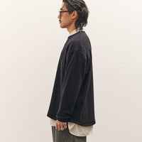 Yoko Sakamoto Crew Neck Pullover, Black