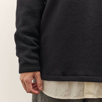 Yoko Sakamoto Crew Neck Pullover, Black