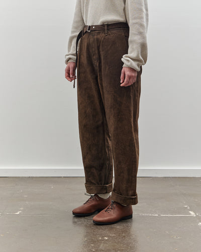 Yoko Sakamoto Denim Wide Trouser, Kakishibu