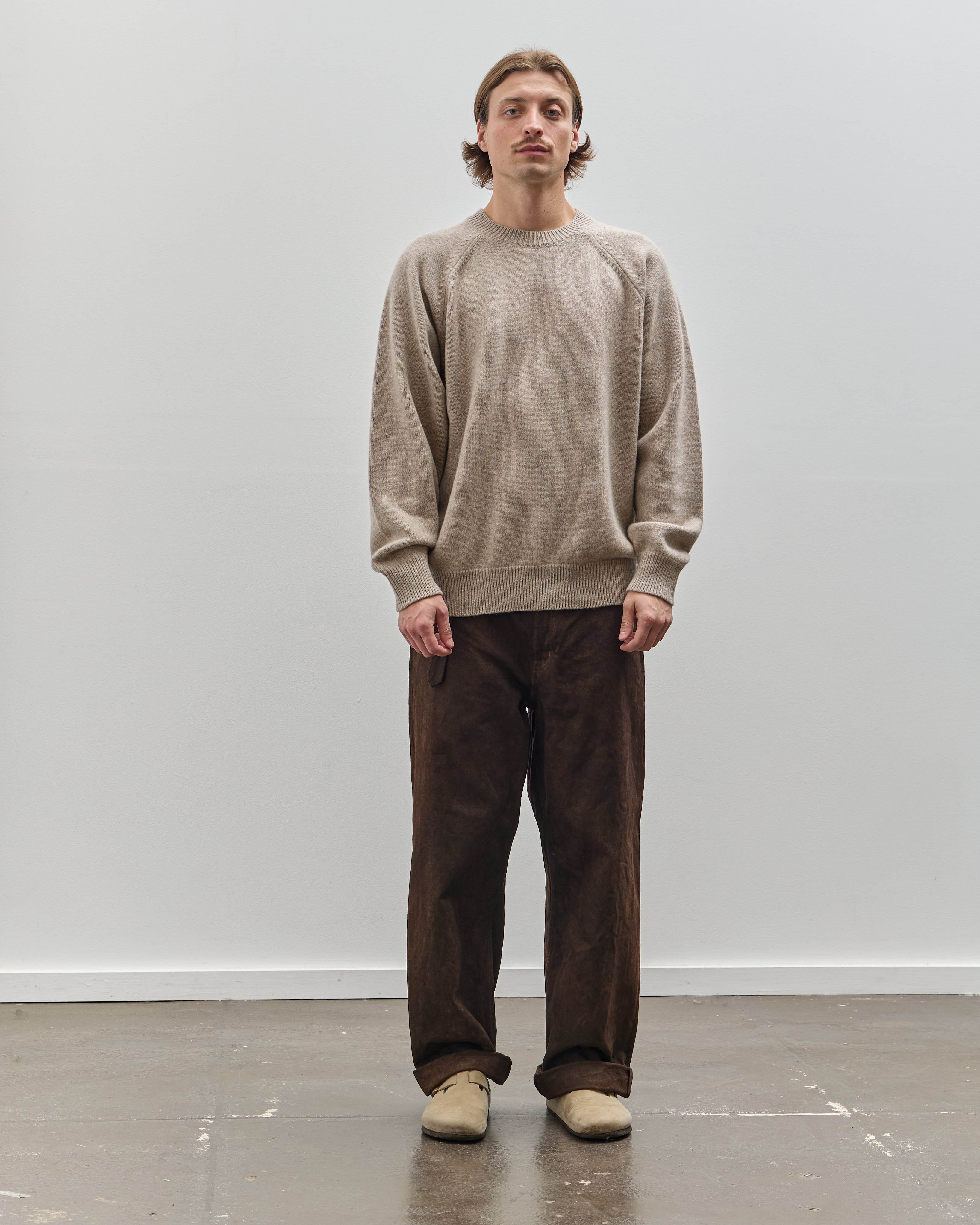 Yoko Sakamoto Unisex Denim Wide Trouser, Kakishibu – Glasswing