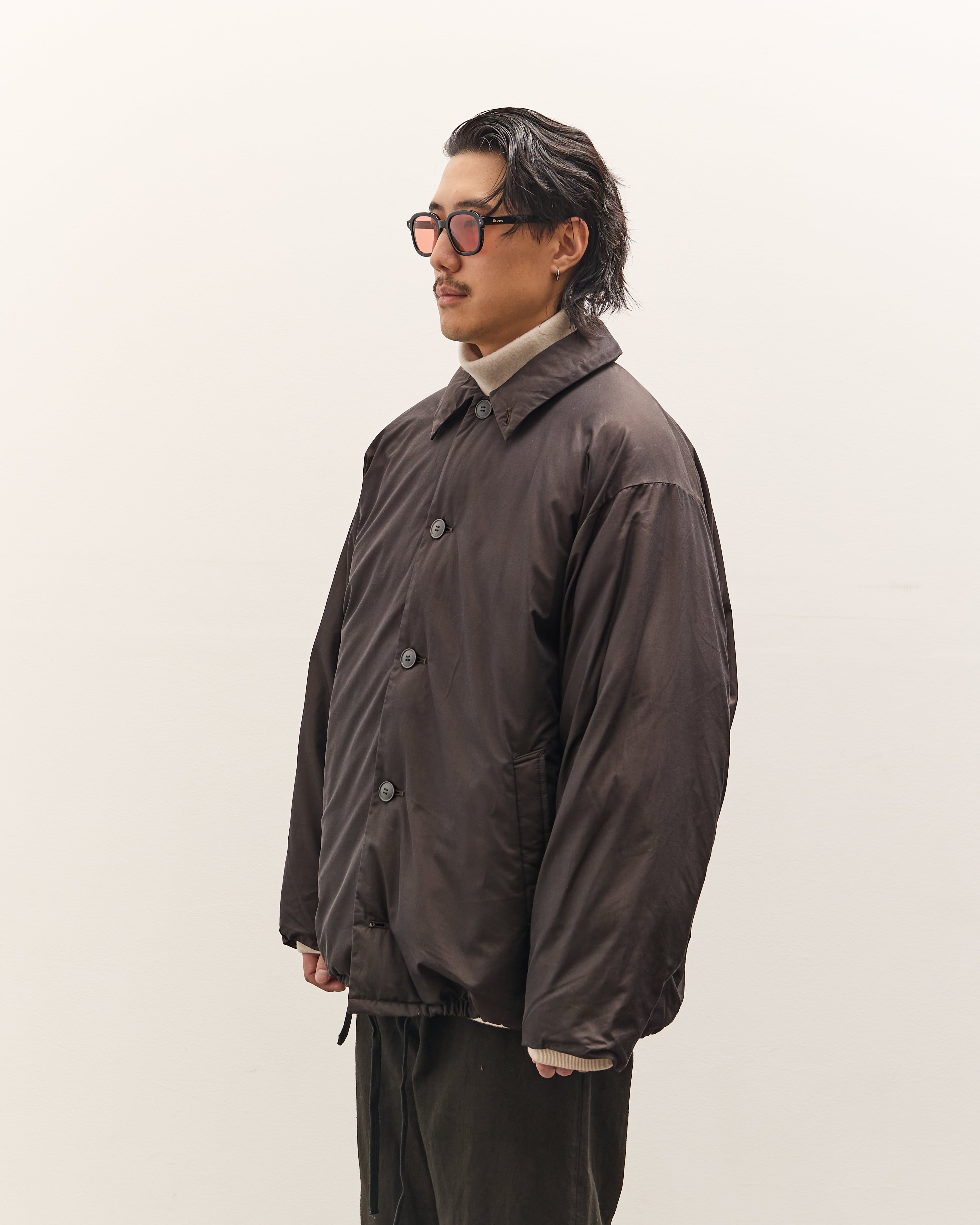 Yoko Sakamoto Down Jacket, Brown – Glasswing