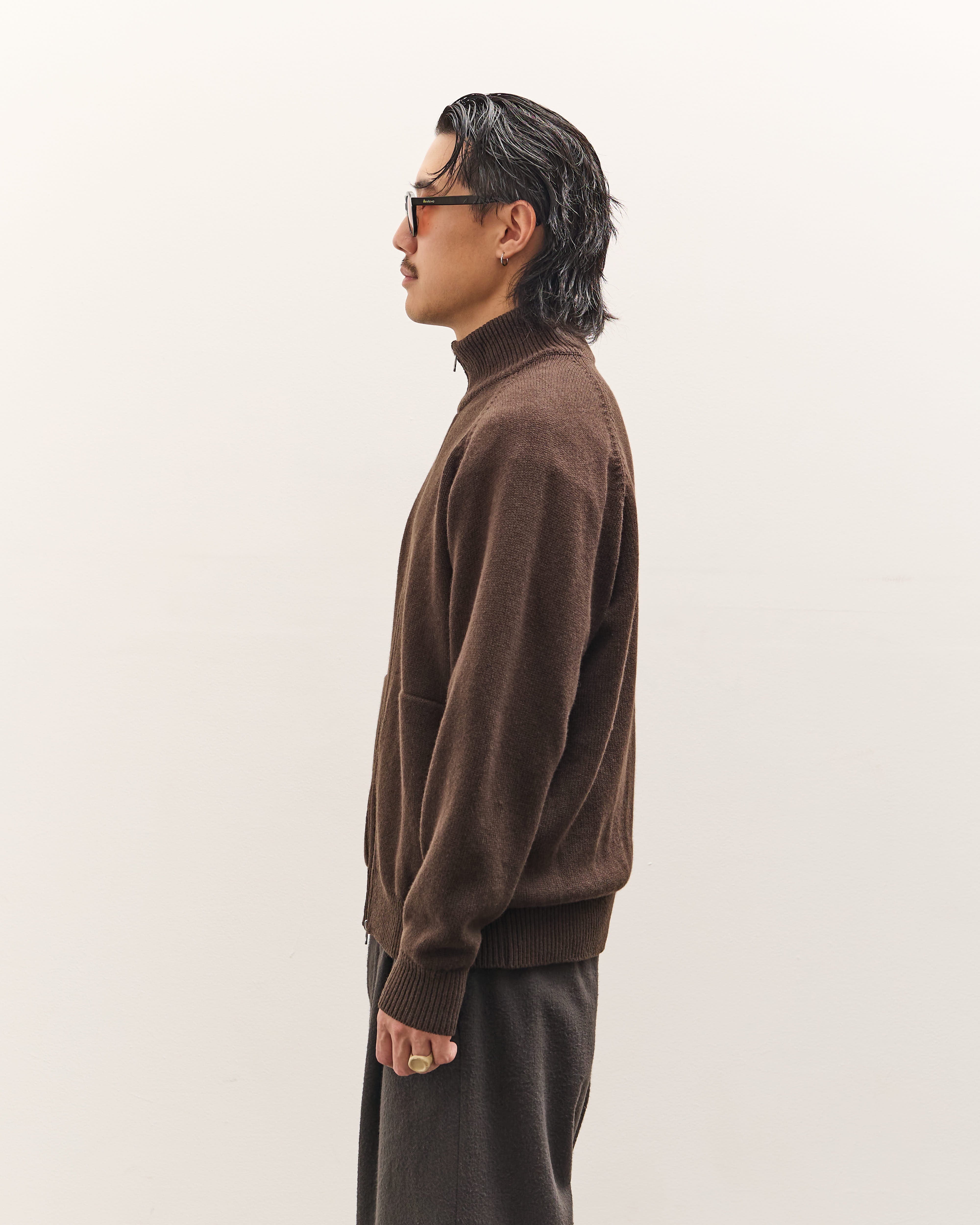Yoko Sakamoto Drivers Knit, Brown – Glasswing