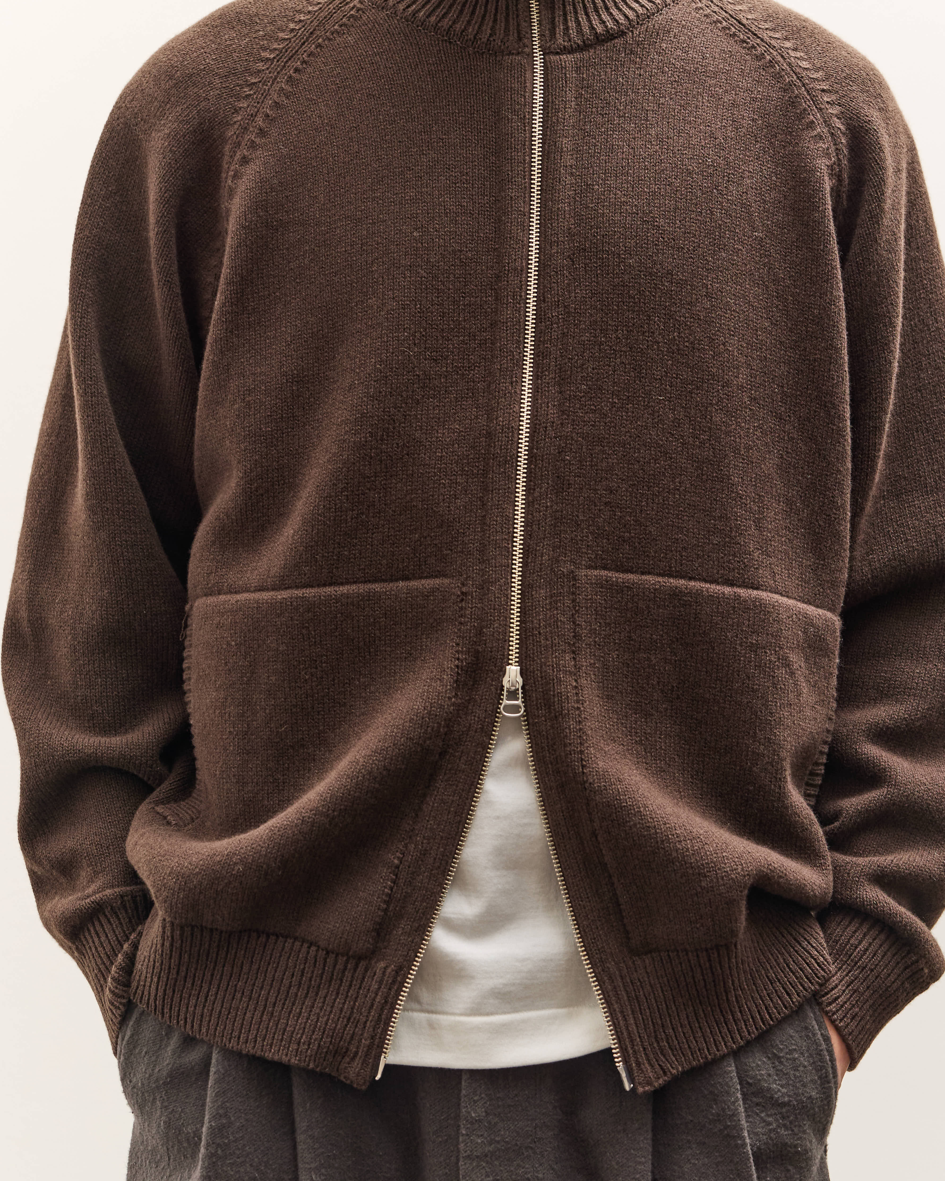 Yoko Sakamoto Drivers Knit, Brown – Glasswing