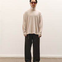Yoko Sakamoto High Neck Pullover, Ecru
