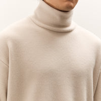 Yoko Sakamoto High Neck Pullover, Ecru