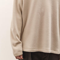 Yoko Sakamoto High Neck Pullover, Ecru