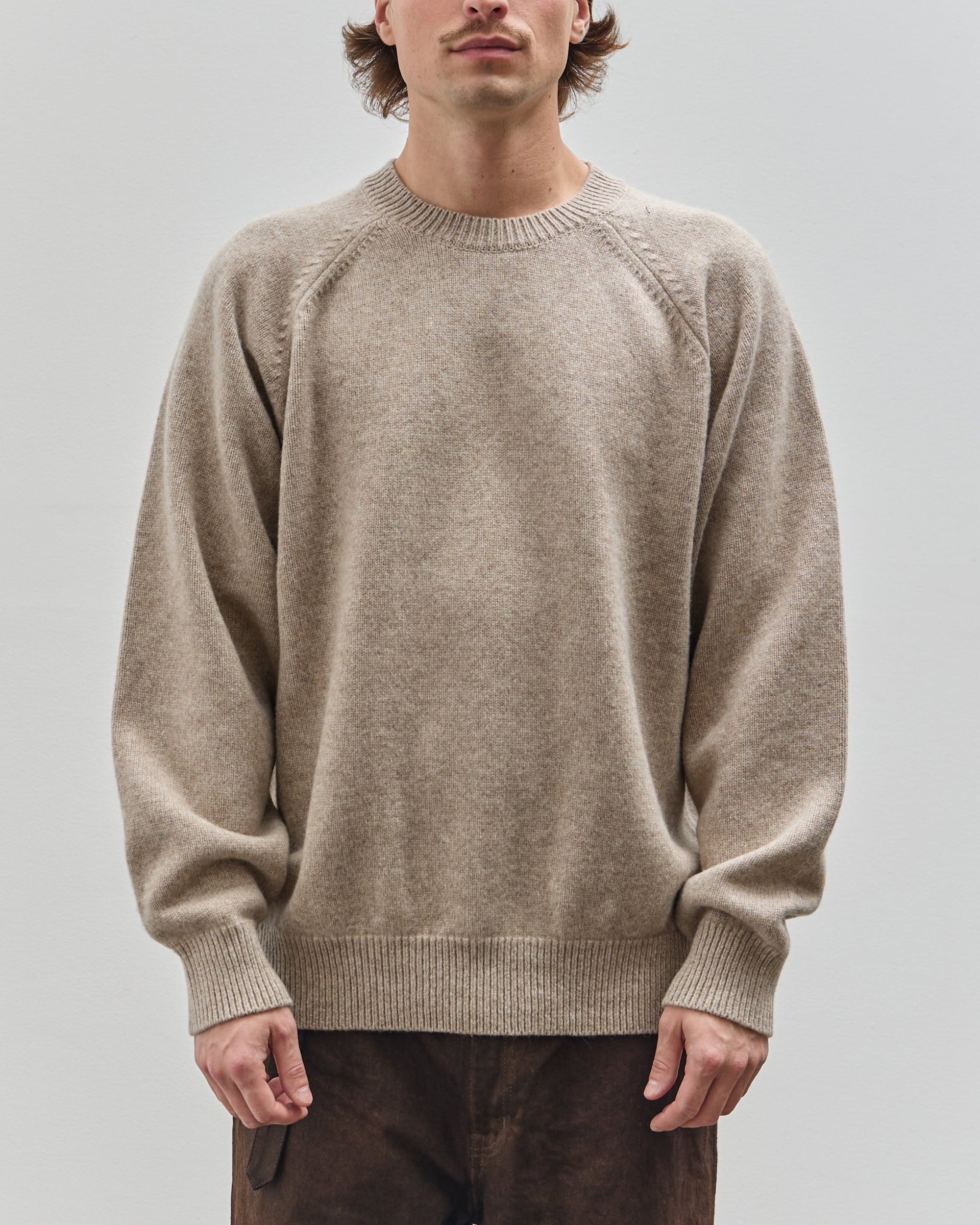 YokoSakamotoraglancrewneckknit 