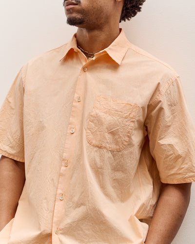 Yoko Sakamoto Regular Collar S/S Shirt, Vermillion