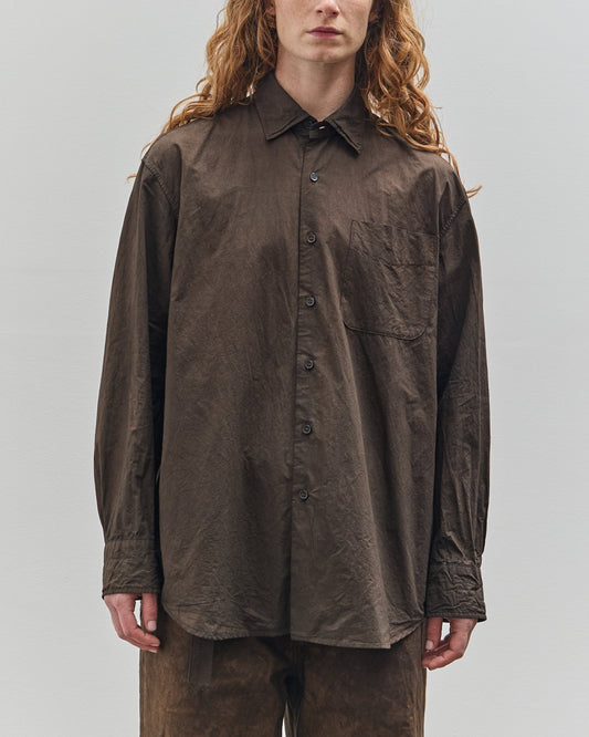 Yoko Sakamoto Regular Collar Shirt, Kakishibu