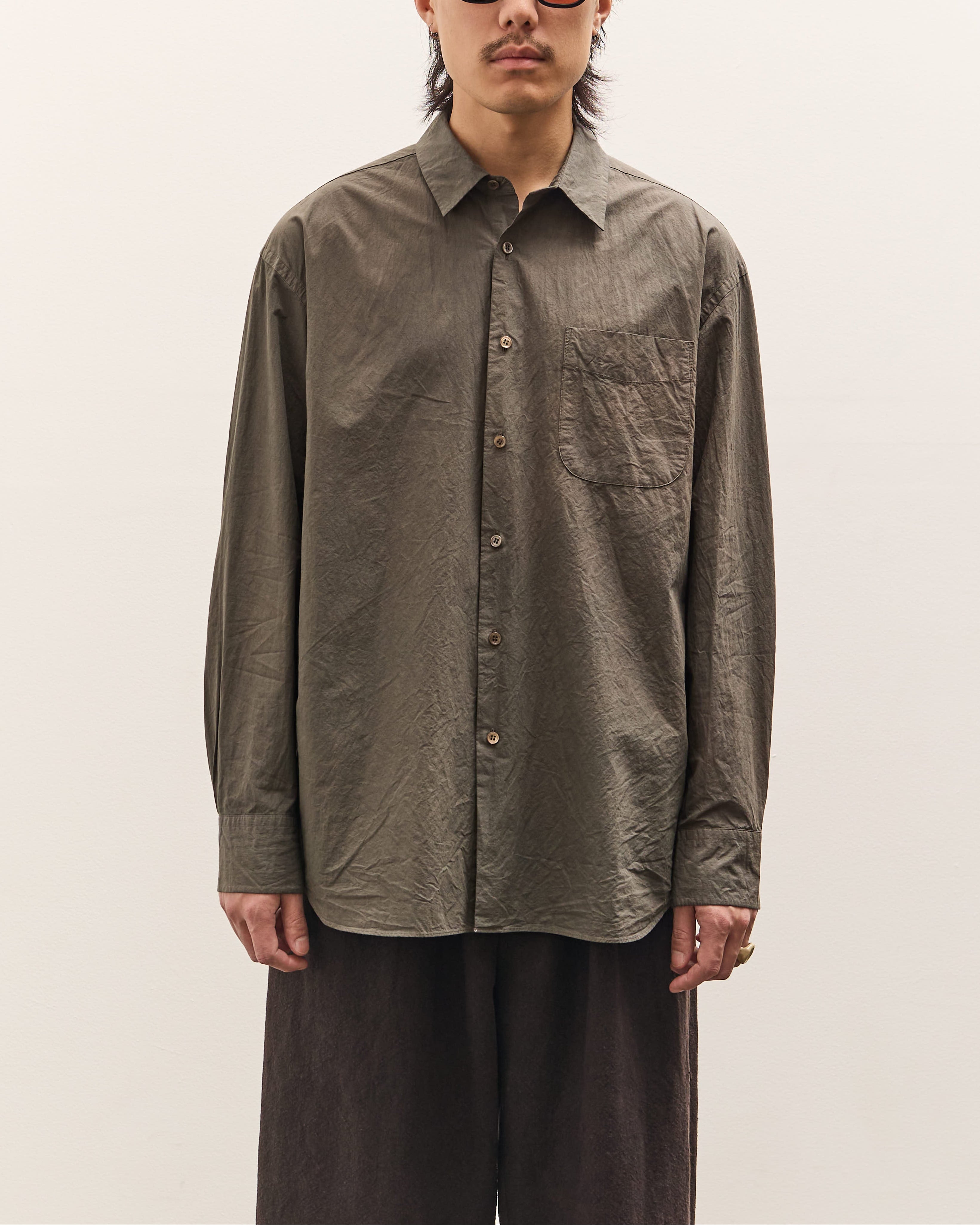Yoko Sakamoto Regular Collar Shirt, Zakuro – Glasswing