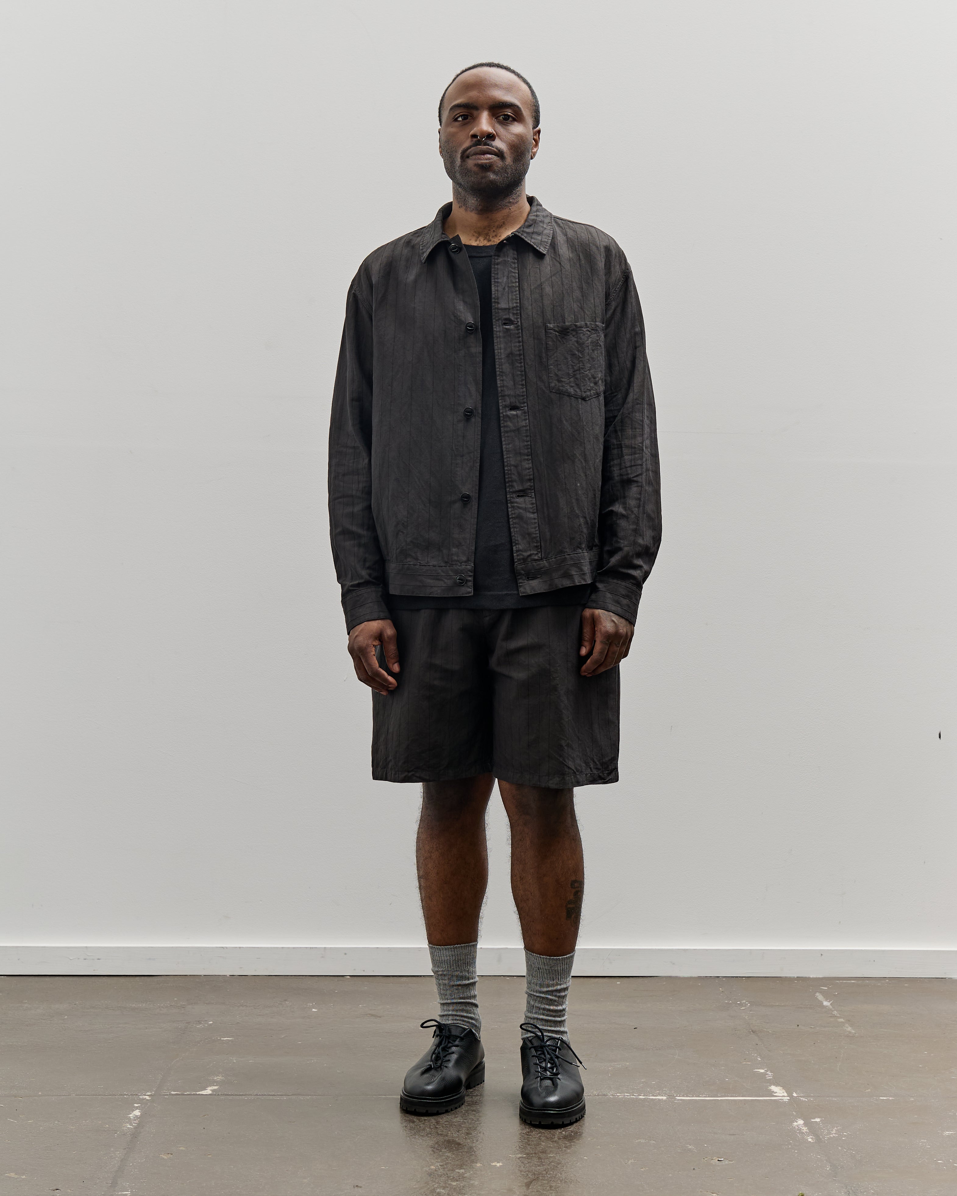 S*a様 YOKO SAKAMOTO leather easy shorts Yoko Sakamoto Easy Shorts, Sumi – Glasswing