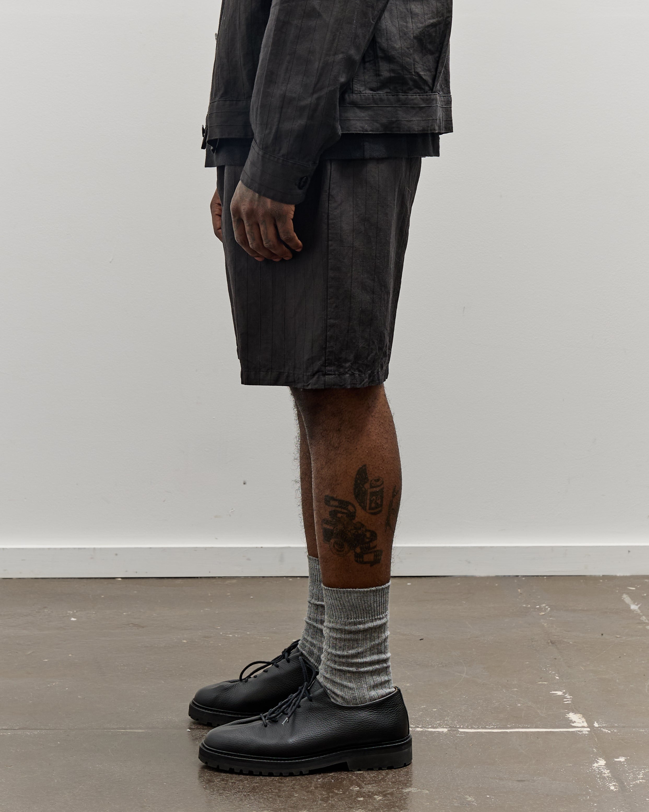 S*a様 YOKO SAKAMOTO leather easy shorts Yoko Sakamoto Easy Shorts, Kakishibu – Glasswing