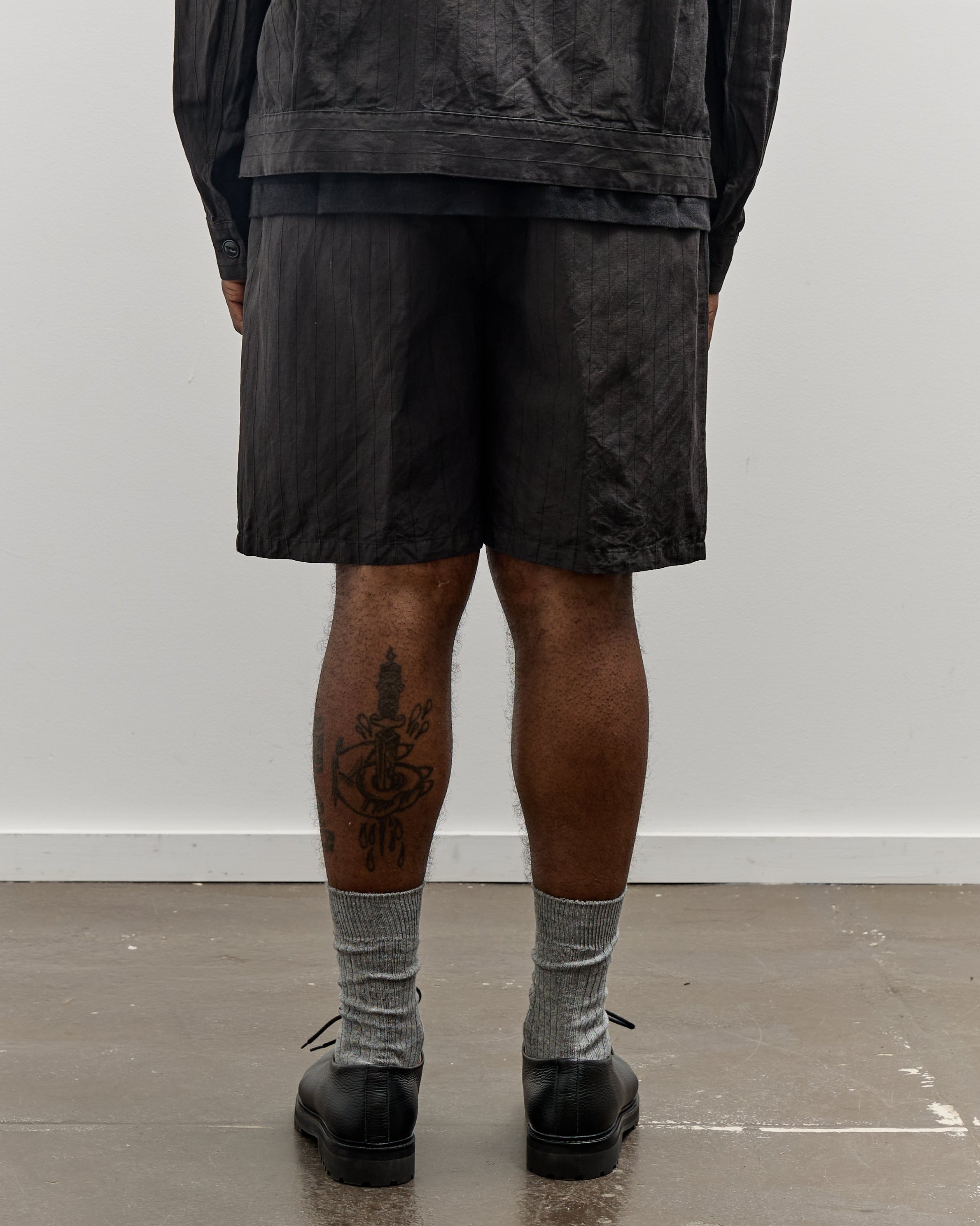 S*a様 YOKO SAKAMOTO leather easy shorts Yoko Sakamoto Easy Shorts, Sumi – Glasswing