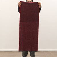 Yoko Sakamoto Wool Long Scarf, Red
