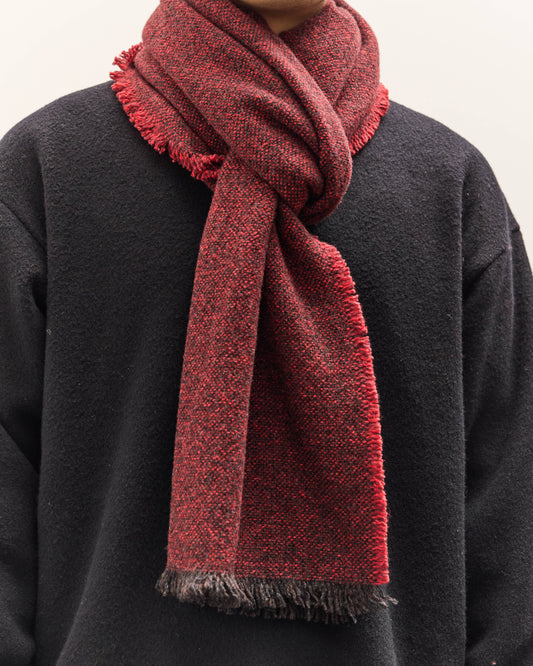 Yoko Sakamoto Wool Long Scarf, Red