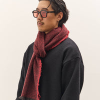Yoko Sakamoto Wool Long Scarf, Red