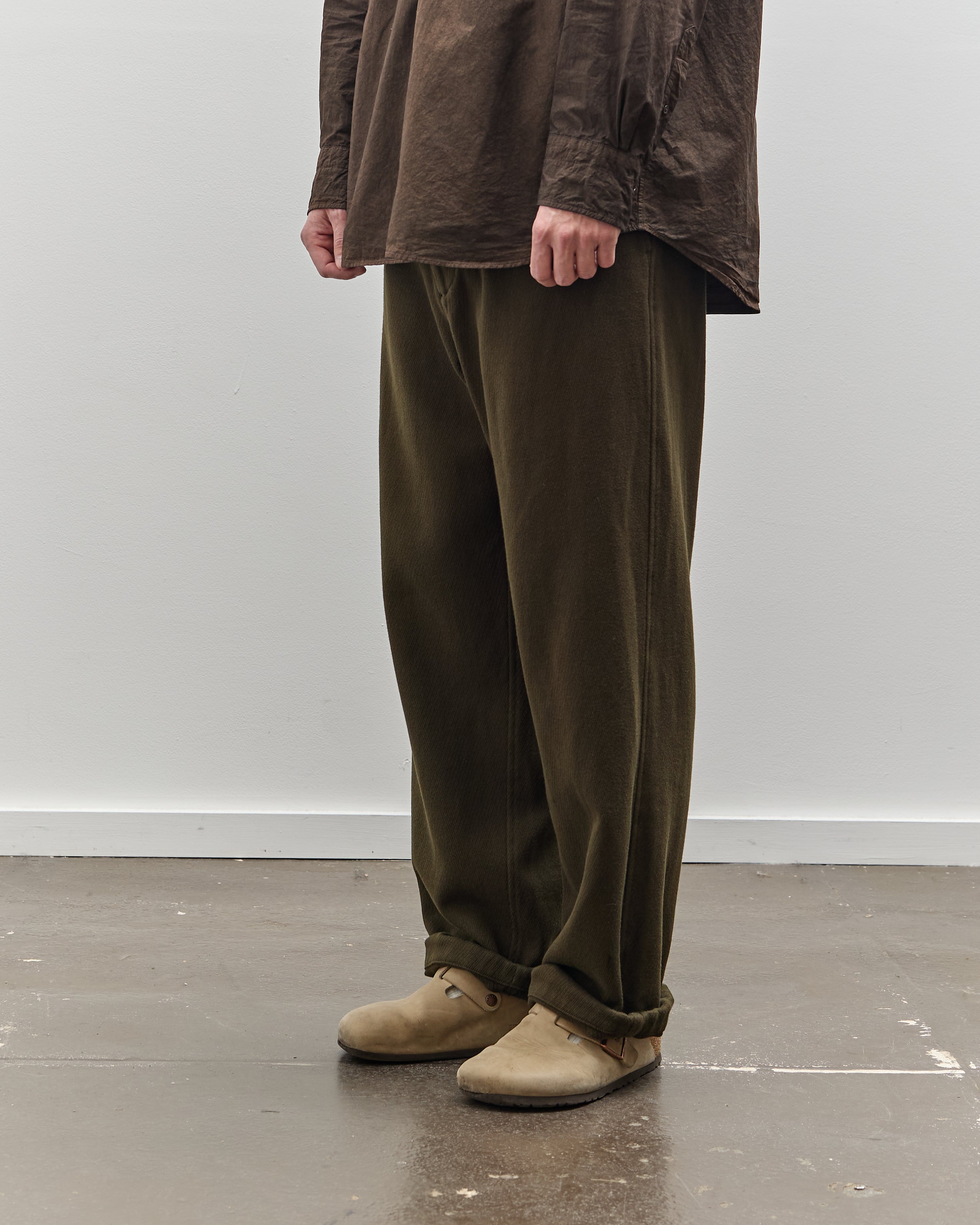 Yoko Sakamoto Unisex Work Trouser, Olive – Glasswing