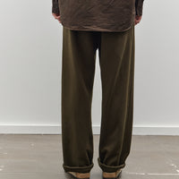 Yoko Sakamoto Unisex Work Trouser, Olive