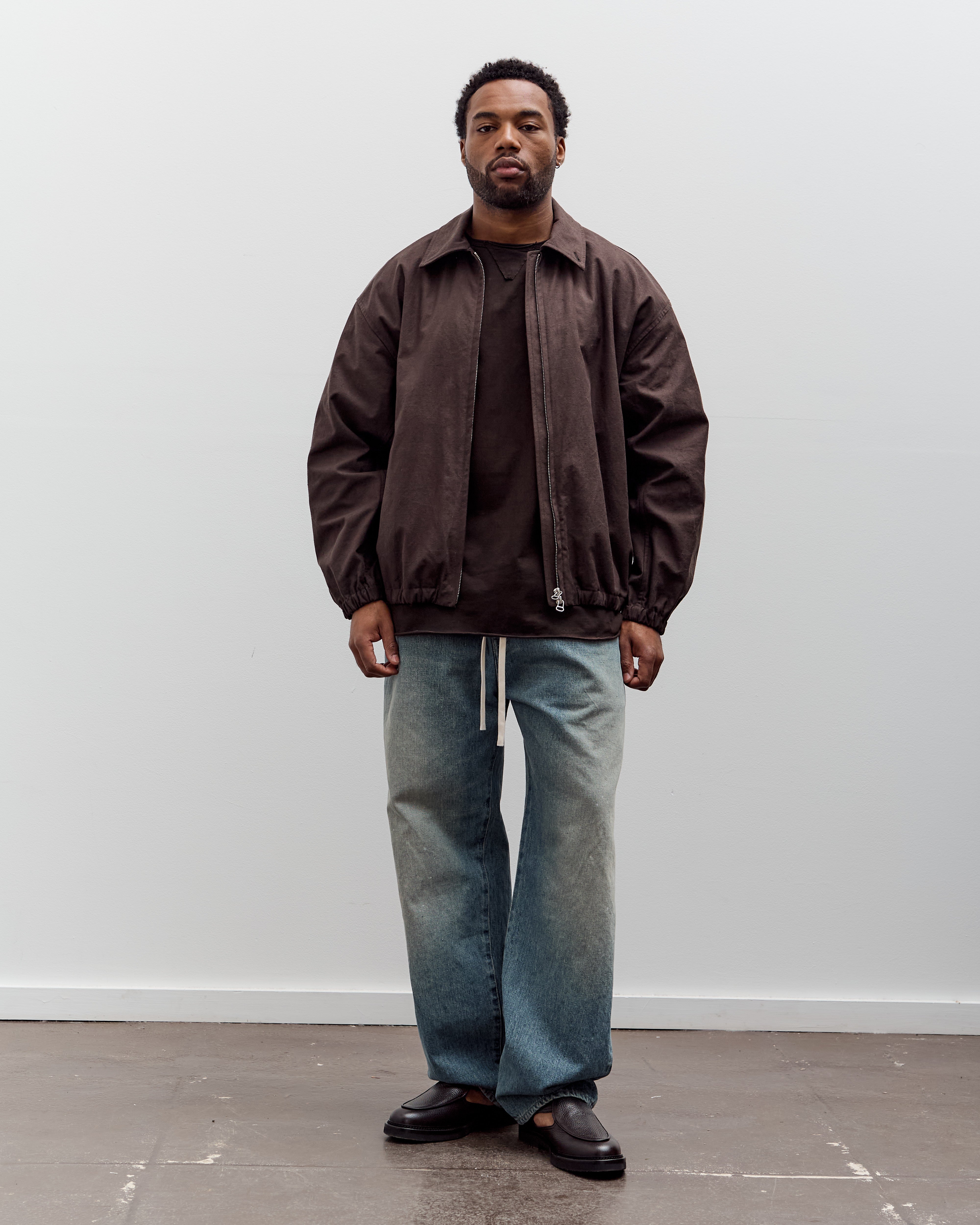 Yoko Sakamoto Zip Blouson, Brown – Glasswing