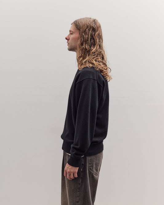 Crew Neck Knit, Black