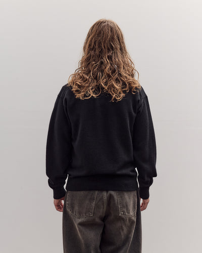 Crew Neck Knit, Black