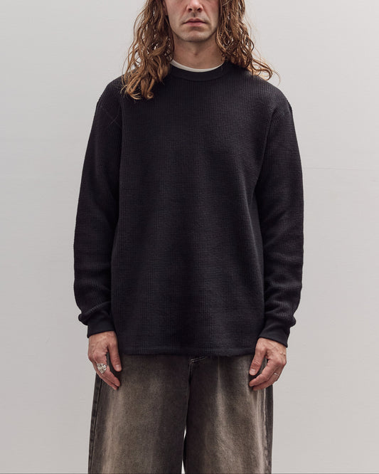 Crew Neck Pullover, Black