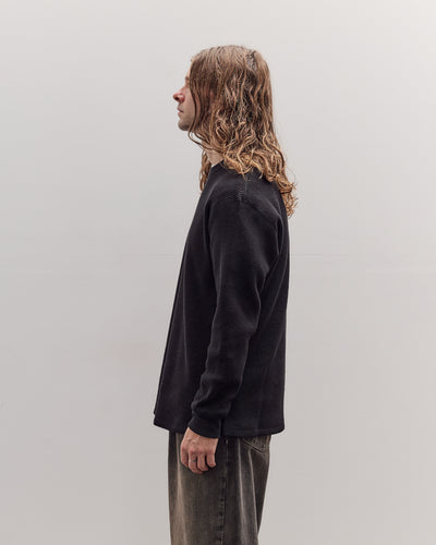 Crew Neck Pullover, Black