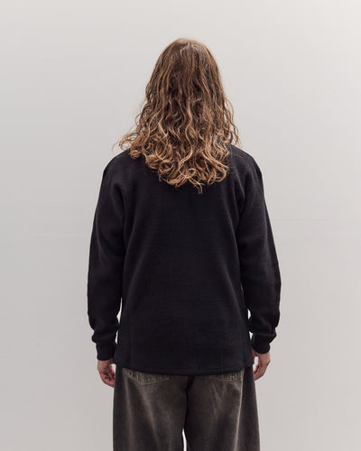 Crew Neck Pullover, Black