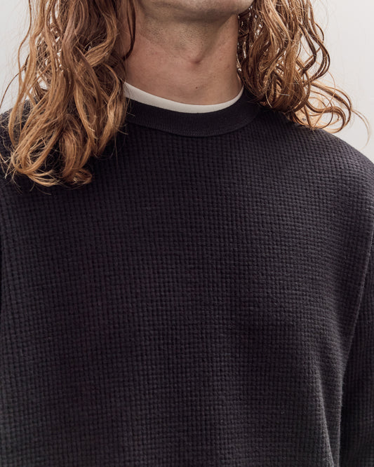 Crew Neck Pullover, Black